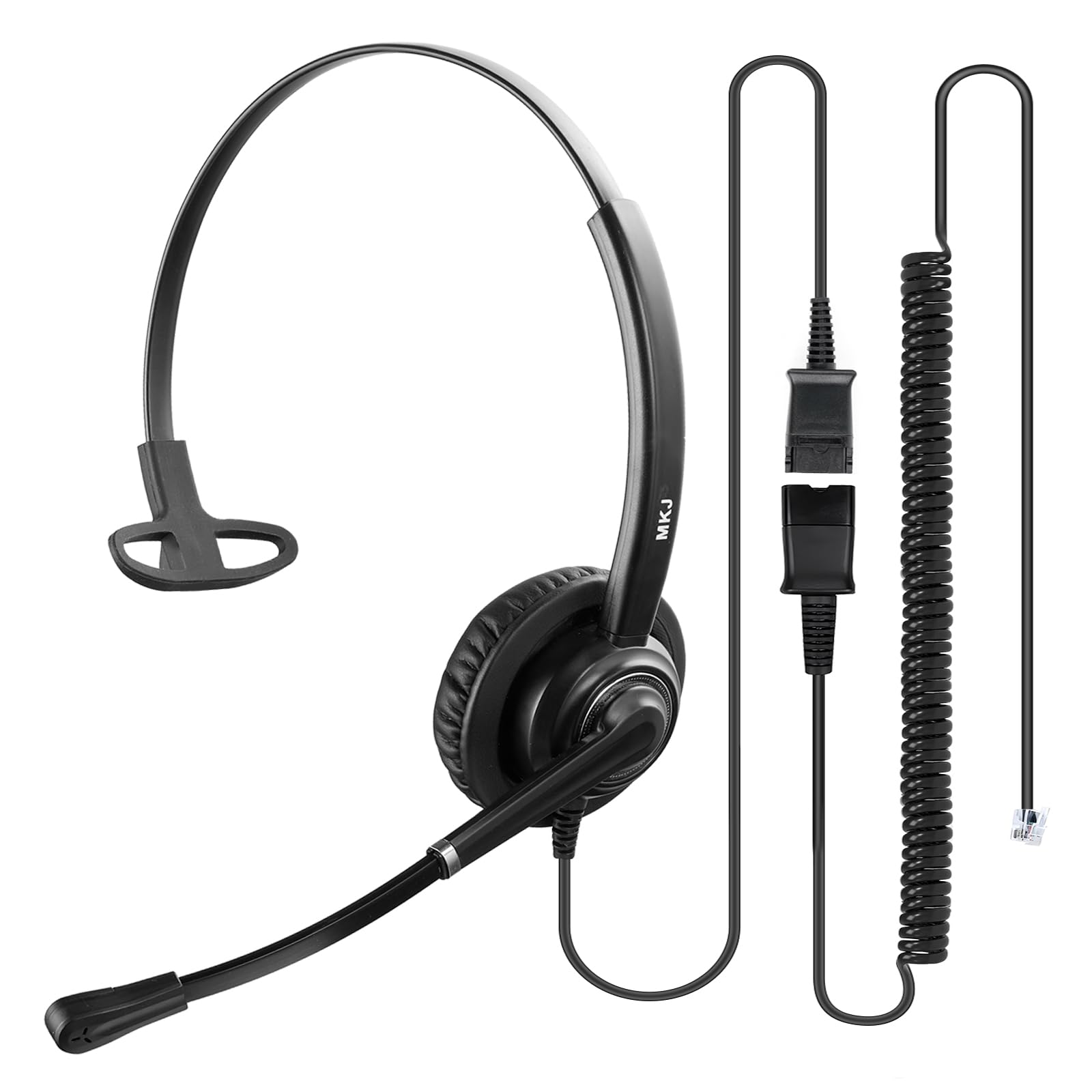Cisco Headset with Microphone Noise Cancelling Corded RJ9 Telephone Headset for Cisco Landline Phone CP-7821 CP-7841 7931G 7940 7941G 7942G 7945G 7961G 7962G 7965G 7975 8841 8861 8865 8961 9951 9971
