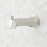 Signature Hardware 955089 Elita 7" Integrated Diverter Tub Spout - Brushed Nickel