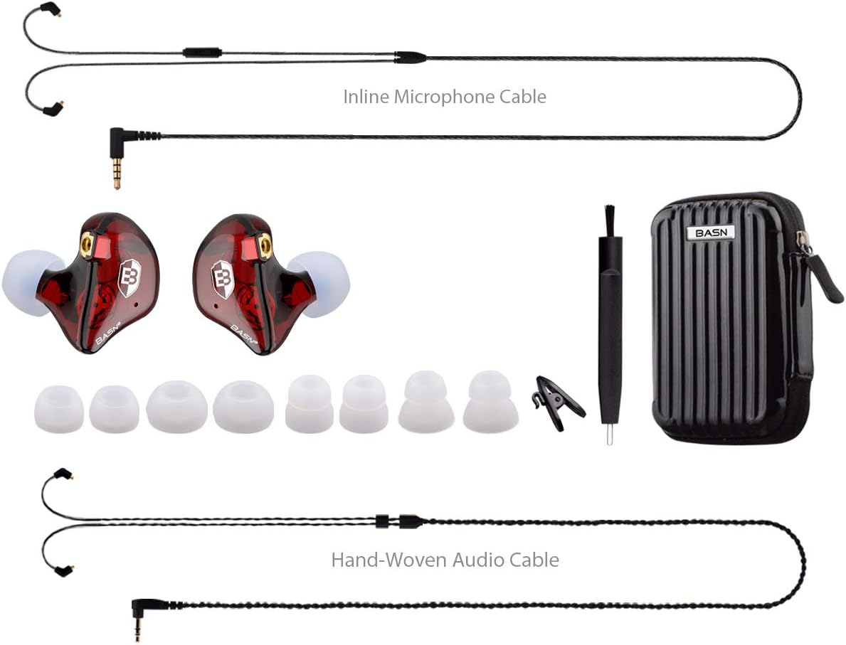 BASN Bsinger Pro in Ear Monitor Headphone Universal Fit