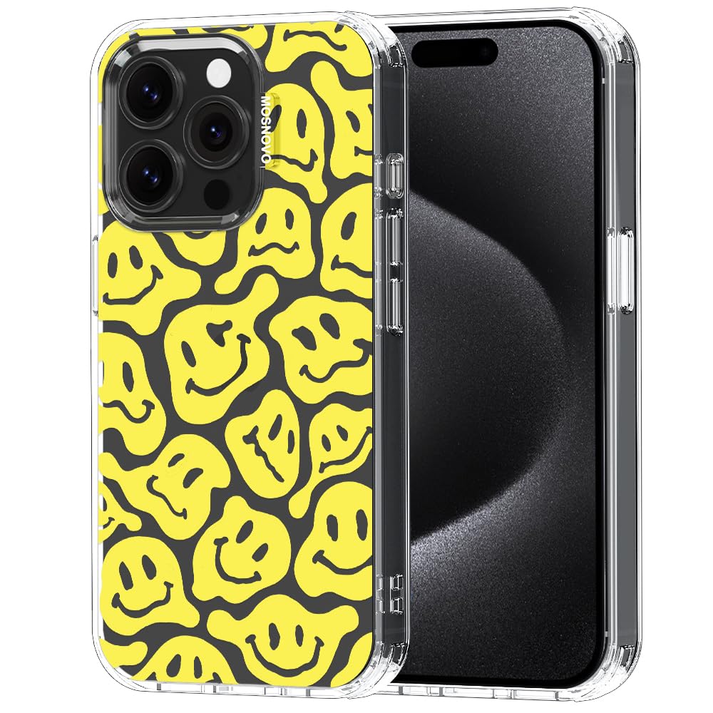 MOSNOVO Case for iPhone 15 Pro, [Buffertech 6.6ft