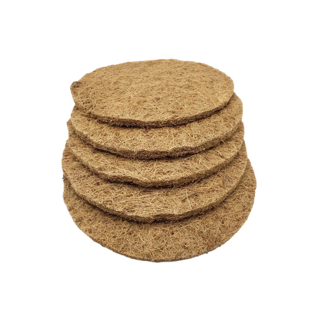 Balacoo Bird Nest Mat Breeding Egg Pad Breathable Coconut Fiber Nesting Mat for Racing Pigeon Bird Breeding Supplies 10pcs