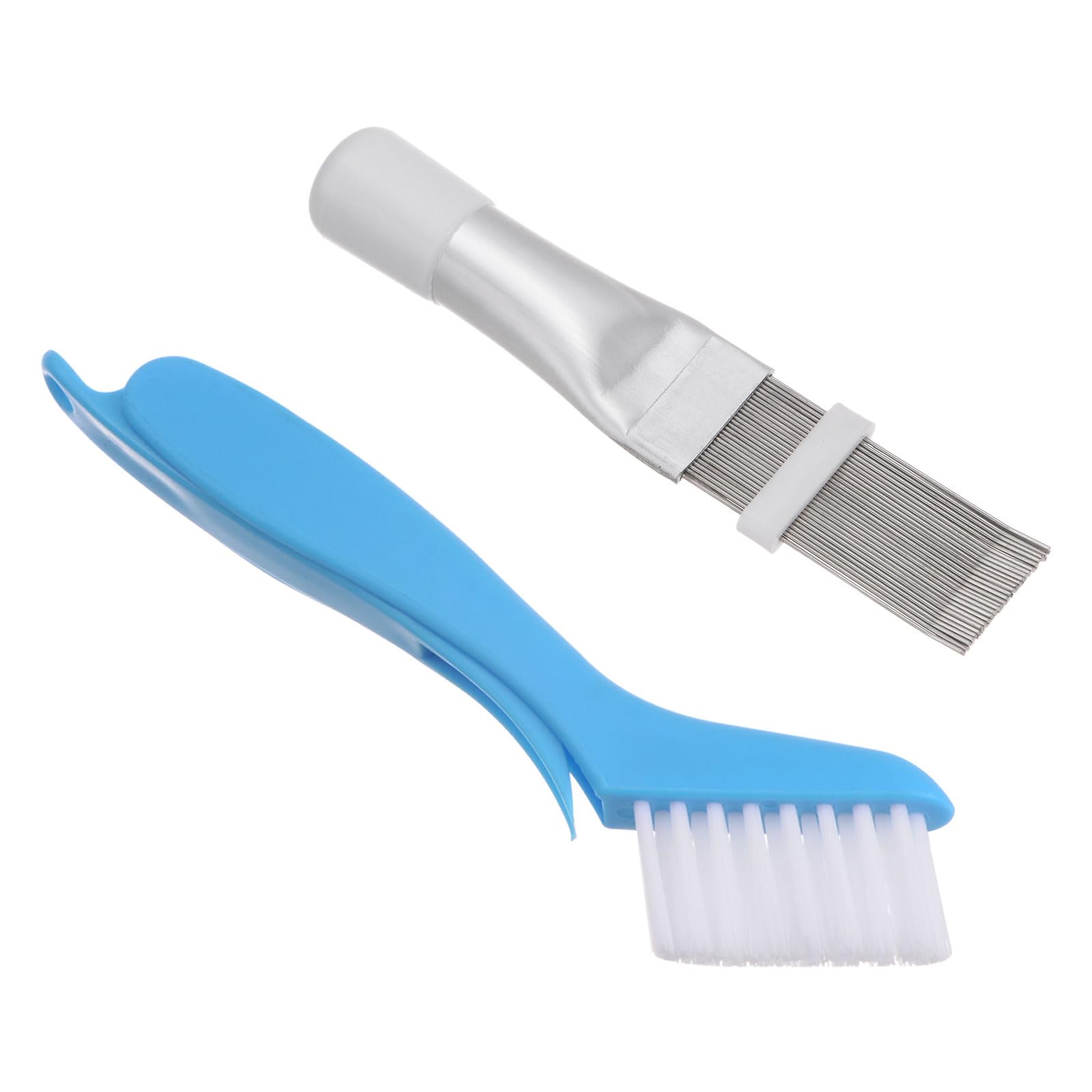 PATIKIL Air Conditioner Fin Comb, 2Pcs Fin Cleaning Brush AC Coil Cleaner Straightener Condenser Radiator Repair Tool for AC Unit Refrigerator Evaporator