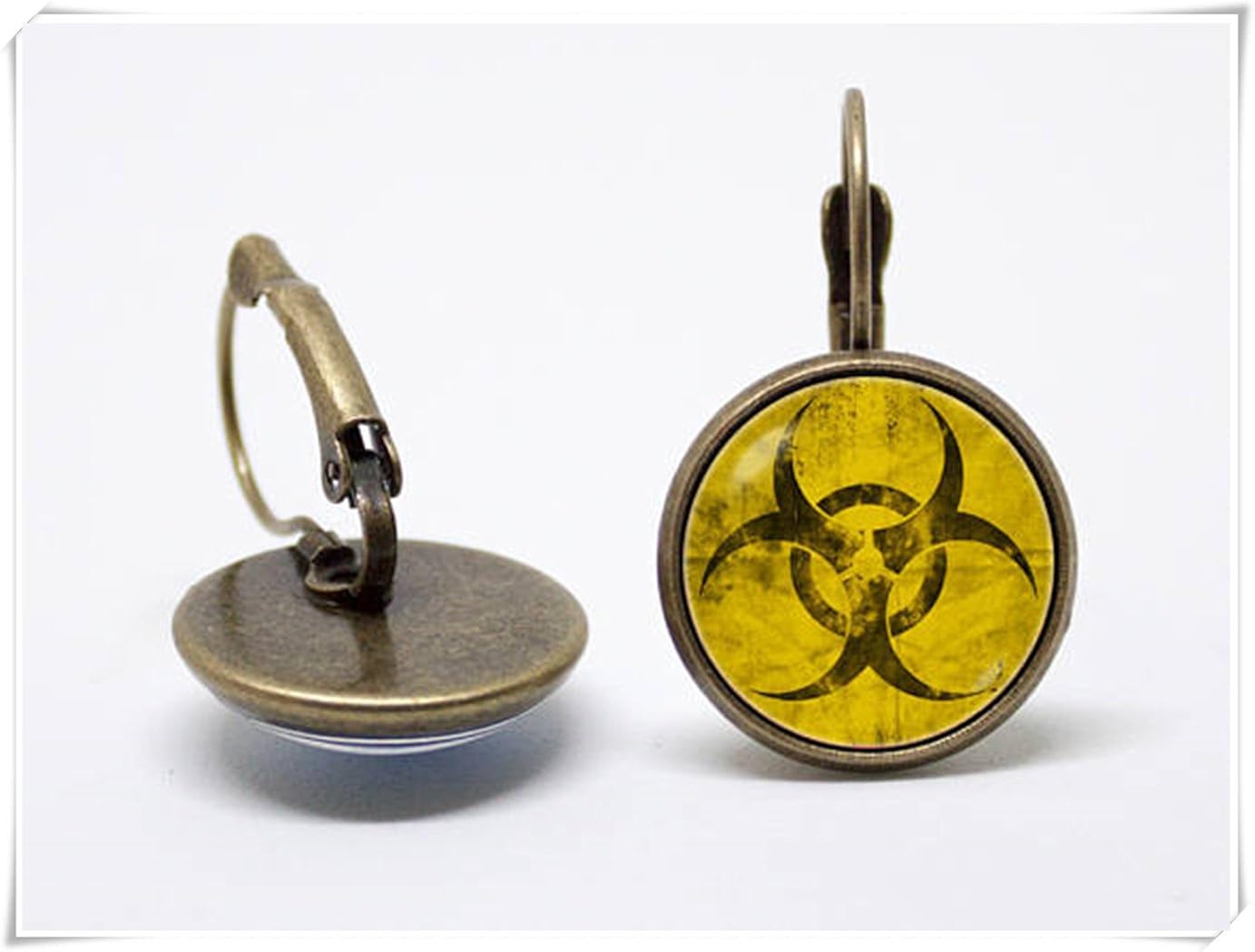 Radioactivity jewelry Science jewelry Biology Radiation earrings Amazon.ca Jewelry
