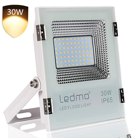 foco led exterior 30W 2700K Blanco cálido,focos led 3000lm SMD2835 ...