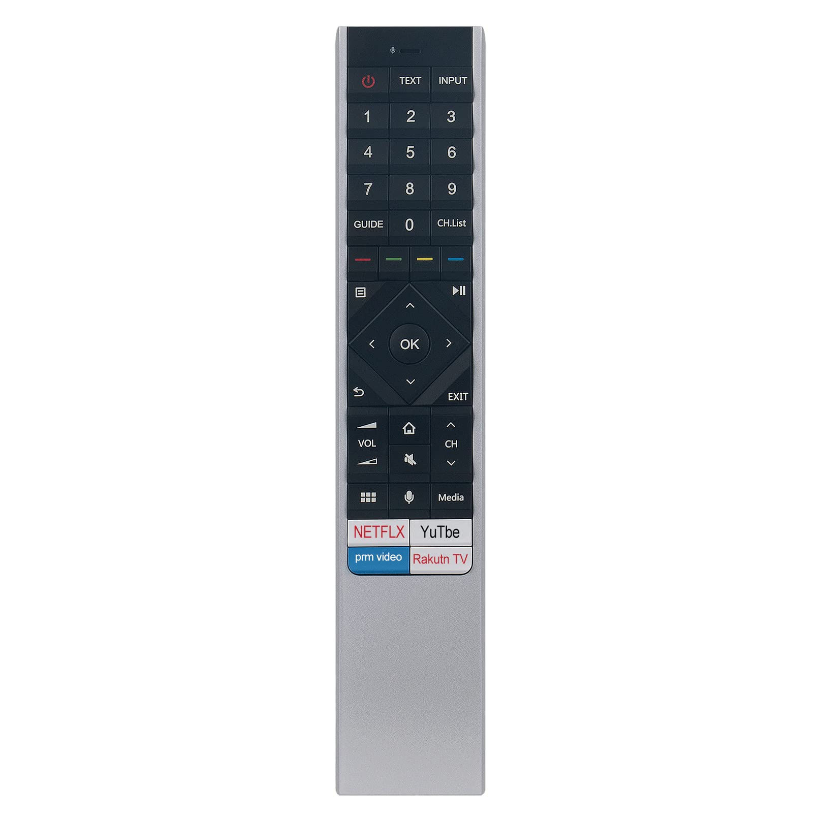 ERF6A64 Voice Replacement Remote Control -VINABTY-Fit for Hisense QLED 4K TV remote control HT267138 65U8QF 88L5VG