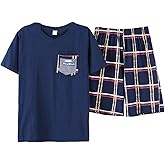 BYX SweetLeisure Big Boys Fashion Summer Shorts Pajama Sets 12-20 Years