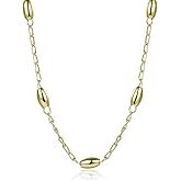 SHINYTE CATALINE Minimalist 14K Gold Pendant Necklace for Women,Dainty Adjustable Chain with CZ,Valentines Day&Anniversary jewelry Gift for Women,Wife,Girlfriend