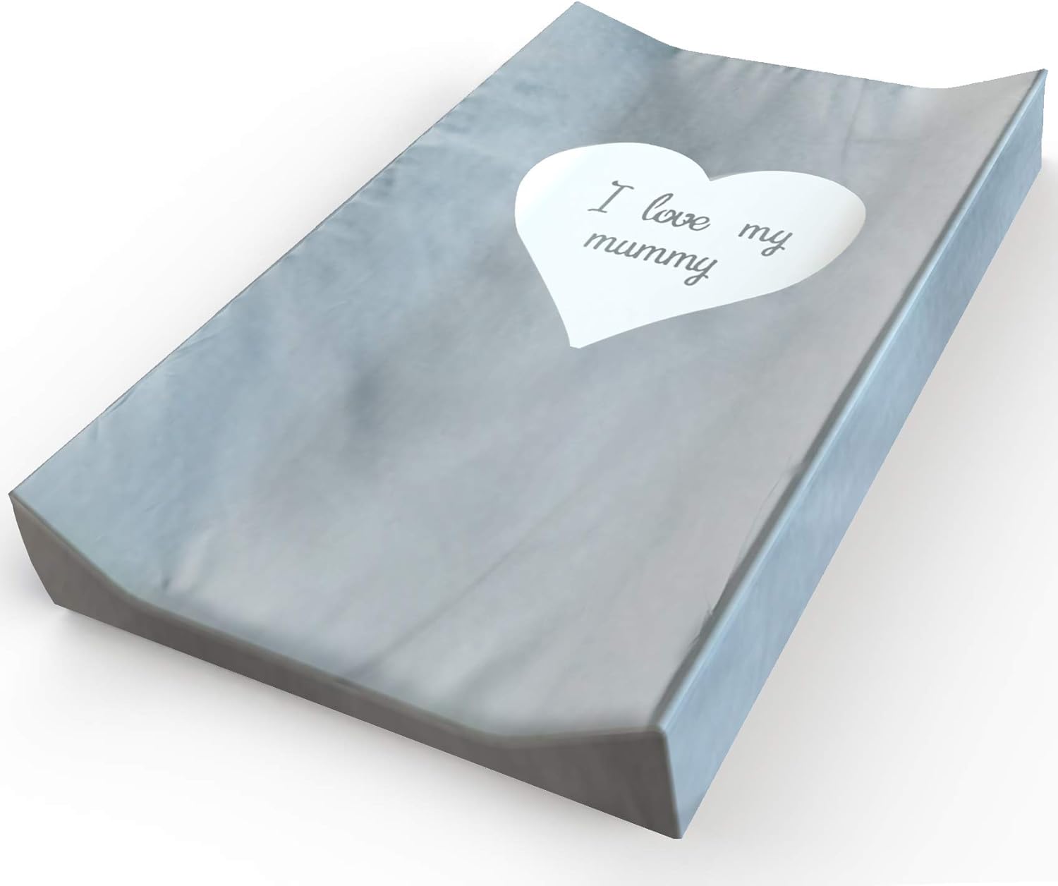 blue wedge changing mat