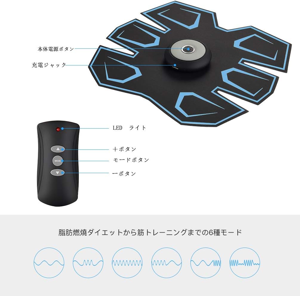 Amazon Co Jp Ikeepi Ems腹筋マシン トレーニングベルト 15段階 6つモード筋肉 パッド 無線リモコン Usb充電式 男女兼用 日本語取扱説明書 スポーツ アウトドア Amazon Co Jp Ikeepi Ems腹筋マシン トレーニングベルト 15段階 6つモード筋肉 パッド 無線リモコン Usb充電式 男女兼用 日本語取扱説明書 スポーツ アウトドア