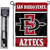 San Diego State Aztecs Garden Flag with Stand Holder