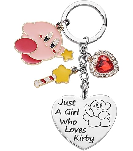 Kirby Video Game Scrunchie Set Hair Accessories Ponytail Hair Ties 3 Piece Amazon.com : Kirby Video Game 3D Character Scrunchie Set  main image 4