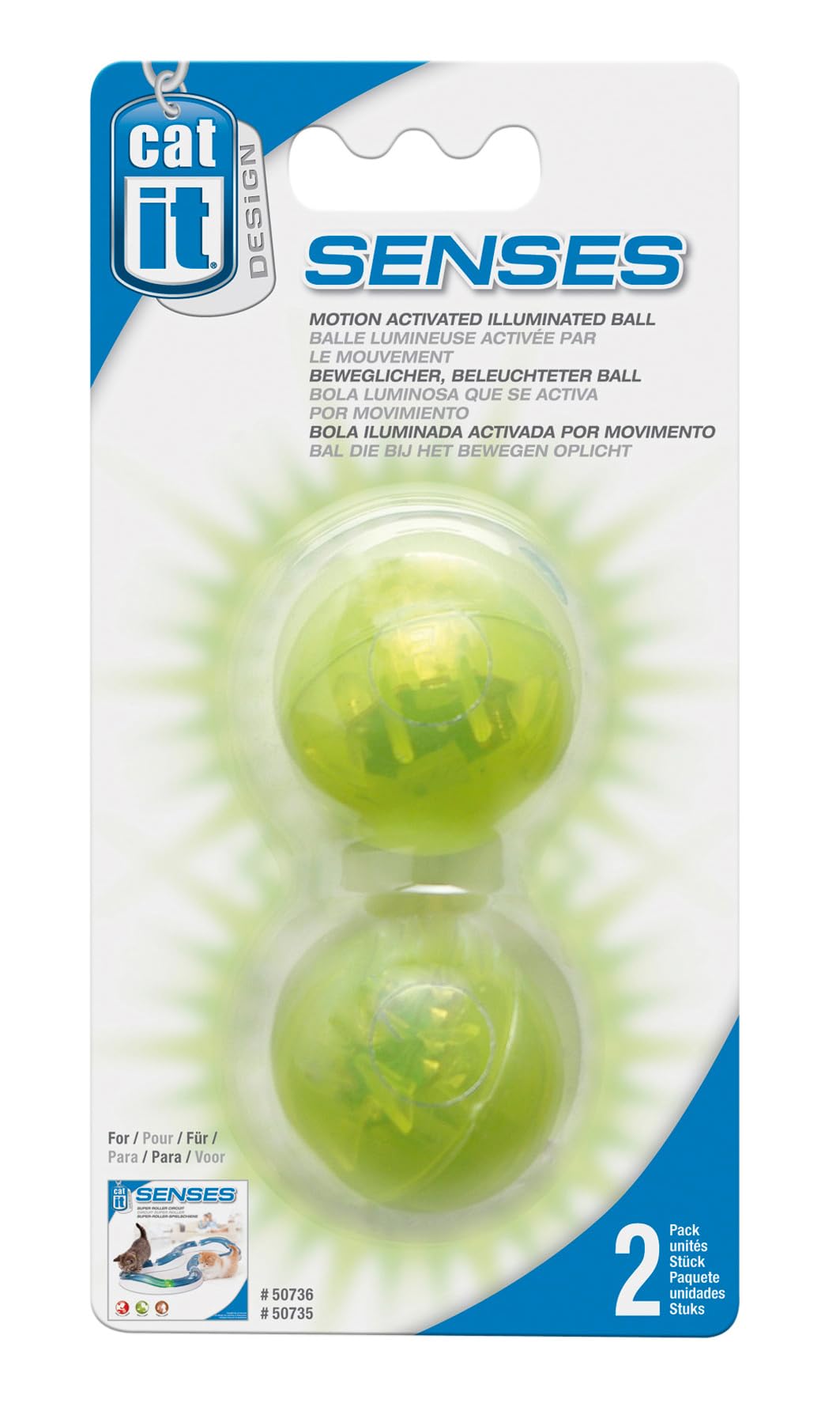 Catit Sense Illuminated Ball Sp Cir