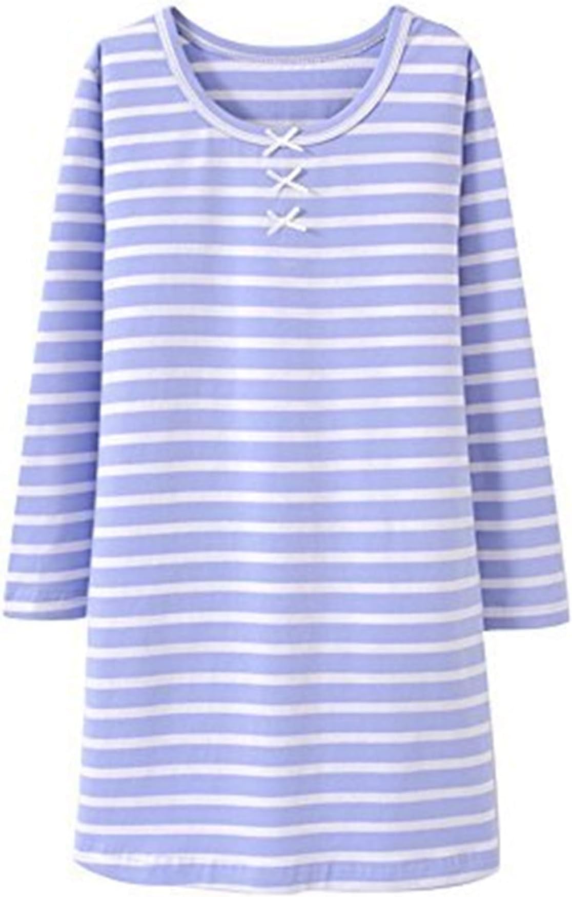 HOYMN Girls' Nighties & Sleep Shirts Cotton Sleepwear for Toddler 2-11 Years for Children's Day