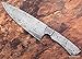 Handmade Damascus Steel Chef Kitchen Knife Blank Blade Rain Drop Pattern 10.50 Inches JNR9045