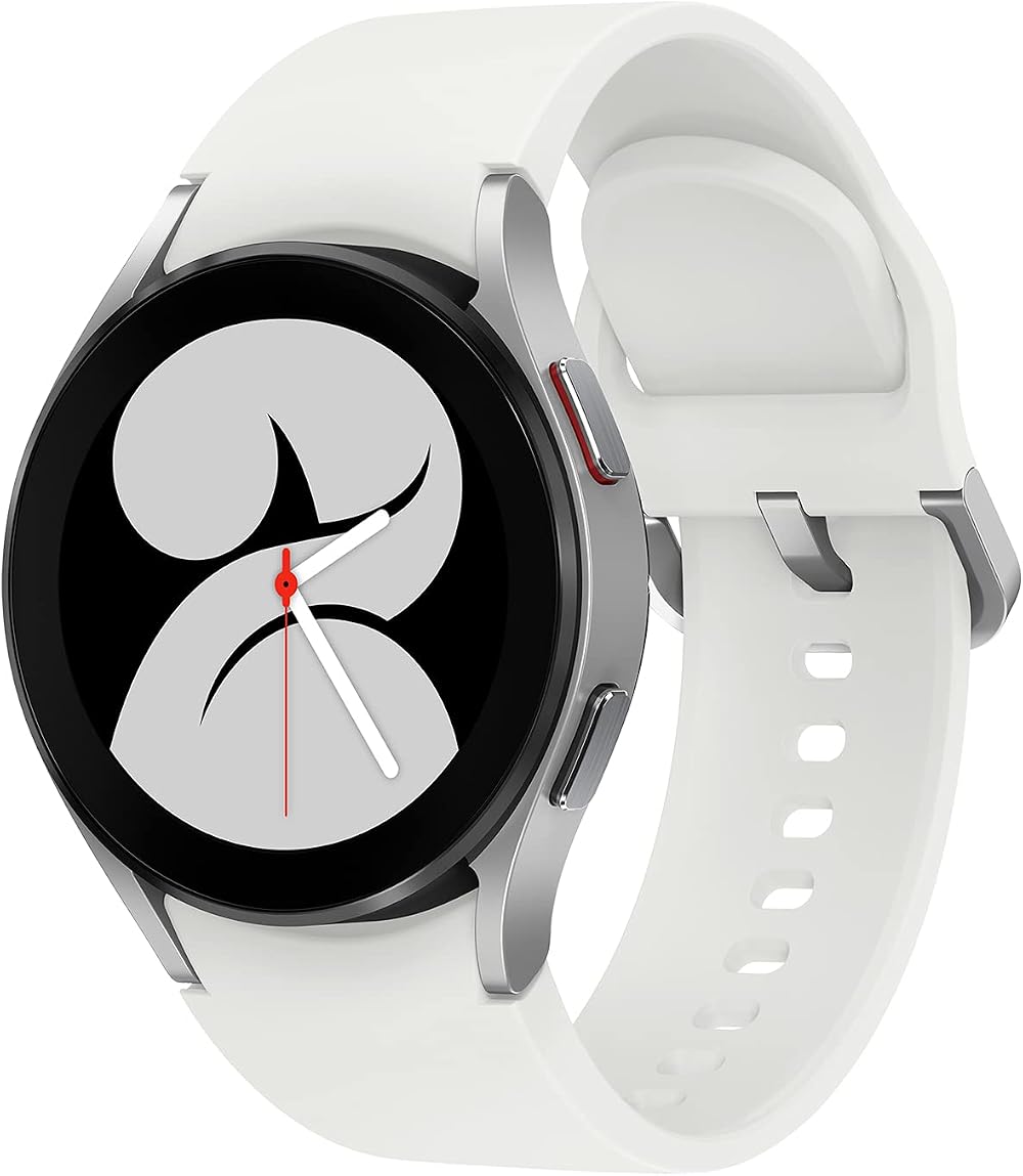 Samsung Galaxy Watch4 Smartwatch 40mm Silver Health Fitness 4G Renewed