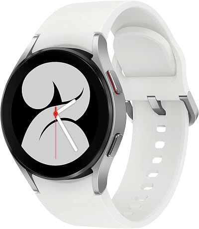Samsung Galaxy Watch4 Smartwatch 40mm Silver Health Fitness 4G Renewed
