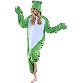 CANASOUR Unisex Adult Halloween Costumes Animal Anime Cosplay One-Piece Pajamas Christmas Onesie