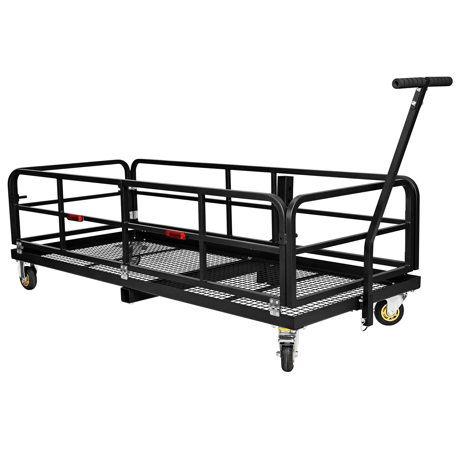 Photo 1 of **MISSING HITCH**Garvee Foldable Hitch Mount Cargo Carrier with Wheels & Handle, 750 Lbs Heavy Duty Steel Hitch Racks for 2'' Receiver, Folding Luggage Racks for Trailers, RVs, SUVs, Rust-Resistant