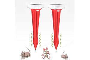 Solar Powered Animal Deterent, Frequency 18kHZ