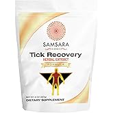 Samsara Herbs Tick Recovery Herbal Powder Formula (8oz/227g) - Japanese Knotweed, Cat's Claw, SIDA Acuta, Houttuynia Cordata, Stevia