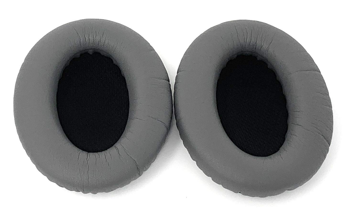 xperTEK Replacement Ear pads Cushion Cover for Bose QuietComfort QC 2 / QC15 / QC25 / QC35, AE2, AE2i, AE2w Headphones (Grey (inner black))