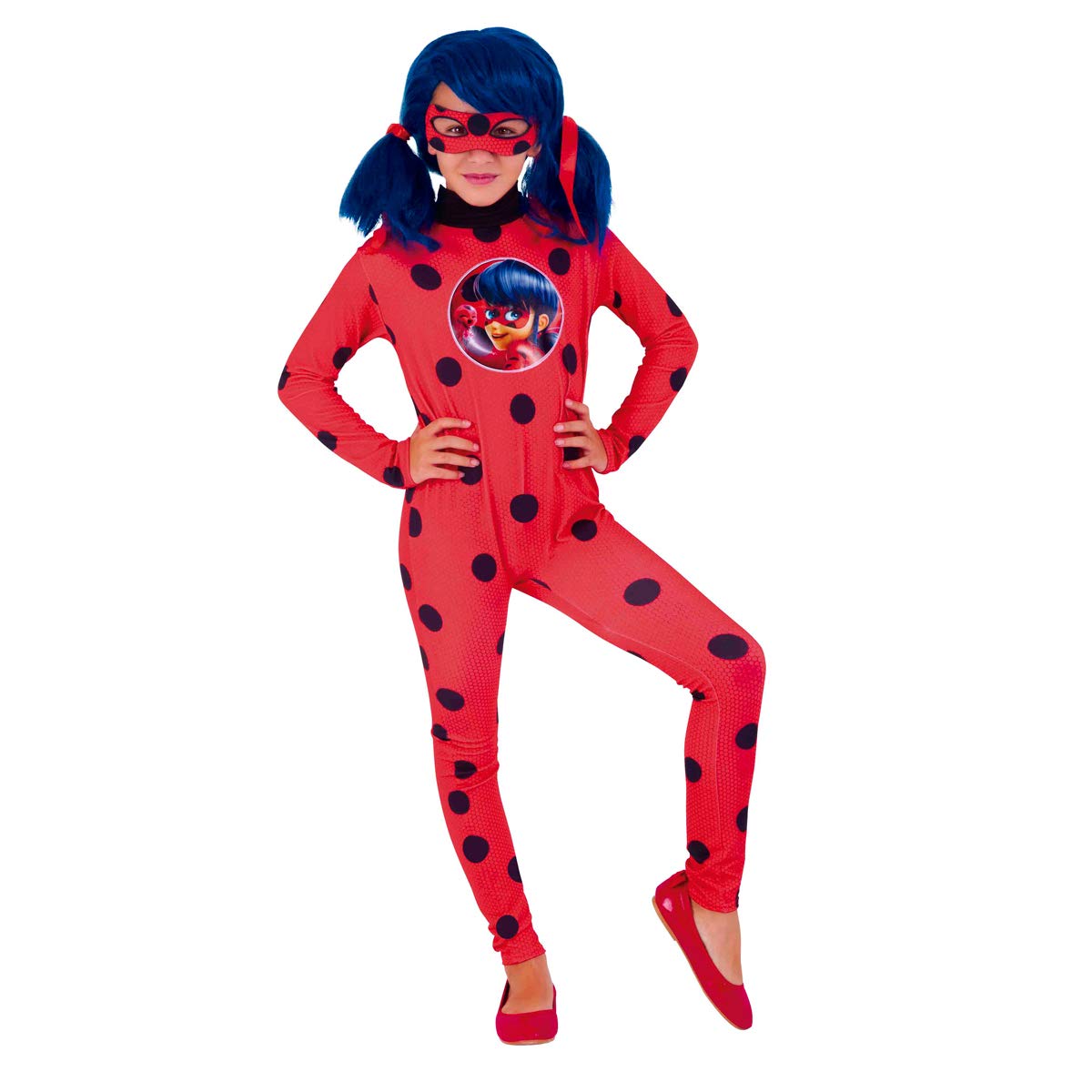 Rubies LadyBug Miraculous Classic Children's Costume, One Size Spain 640858-TE