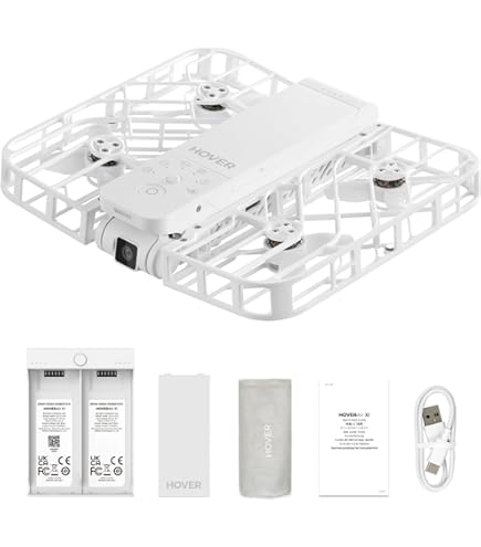 Amazon.com: HOVERAir X1 Self-Flying Camera White Combo with PU