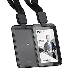 Phomo Self Retractable ID Badge Holders with