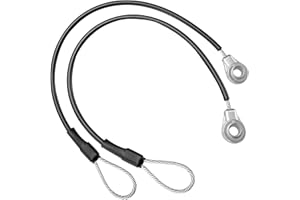 Bularie M159508 Tailgate Cables Compatible with John Dee re Gator Utility Vehicle M TE TH TX XUV HPX615E XUV865R XUV855M XUV835E HPX615E, Gators Parts Tailgate Equipment Cables, 2 pcs