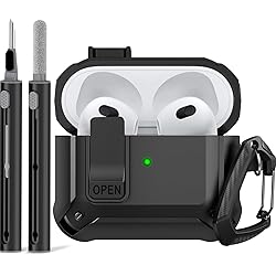 Ljusmicker AirPods 3rd Gen Case Cover with Cleaner