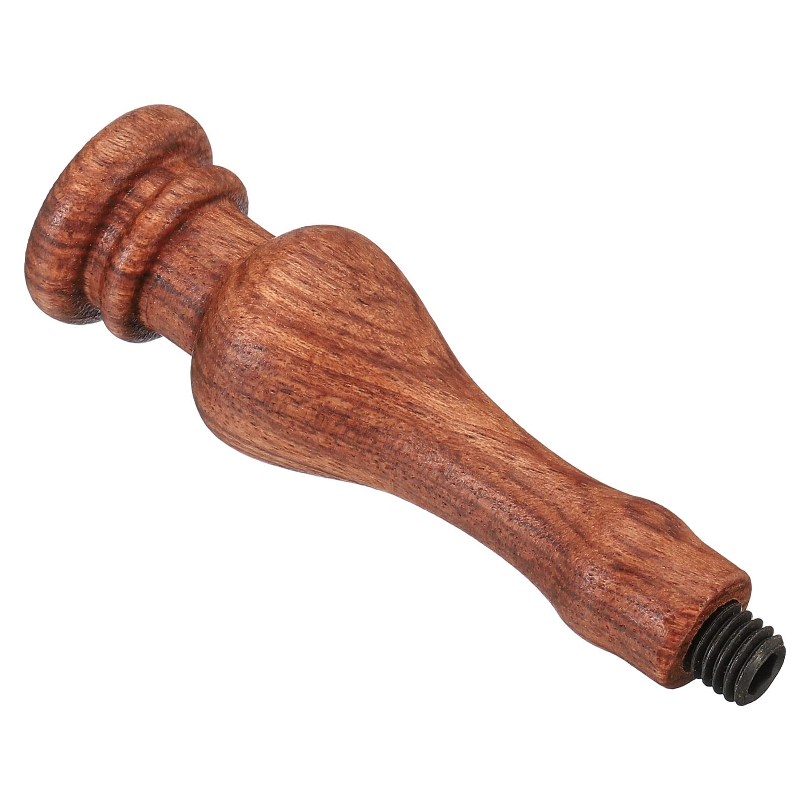 PATIKIL Wax Seal Stamp Handle Only, Wooden Handle Replacement Sealing Stamp Handles for Wedding Invitation Card Letter Envelope Style 5, Brown