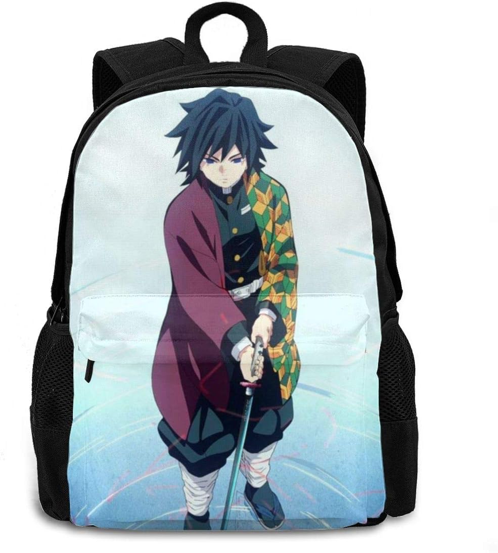 Giyu Tomioka Demon Slayer School Backpack for Boys Girls Laptop Bag Sports  Traveling Daypack 16.512.65.5 in Carrying Cases avenueeventgroup.com