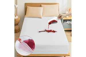 WINKAURA 9 Inch Twin XL Mattress Protector 39"x80",Waterproof Mattress Cover with Zipper, Cooling & Thin Design, Ideal for College Dorm Hotels, Single Bed Encasement for Ultimate Protection