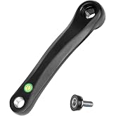 ZUKKA Bicycle Crank Arm Bike Crank Left Arm 152MM/165MM/170MM Aluminum Crank Arm for Mountain Bike Road Bike City Bike Folding Bike E Bike Exercise Bike