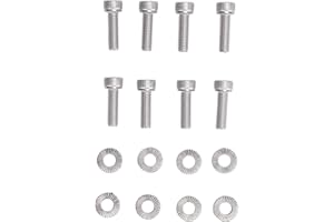Exhaust Manifold Screw Set 205062044, Stainless Steel Y Pipe Screw Set for Ski - Doo 600 800, Easy Installation Replacement S