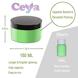 Ceya Fluorescent Sky Blue Glow Powder, 5.3oz/150g