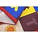 Ottomanson Jenny Collection Kids' Non-slip Educational Block Alphabet Design Area Rug , 5'0