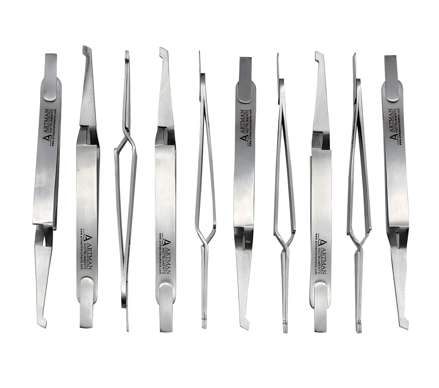 10 PCS Orthodontic Bracket Placer Self Holder Tweezers Reverse Action Tweezers from Wise Linkers USA: Industrial & Scientific