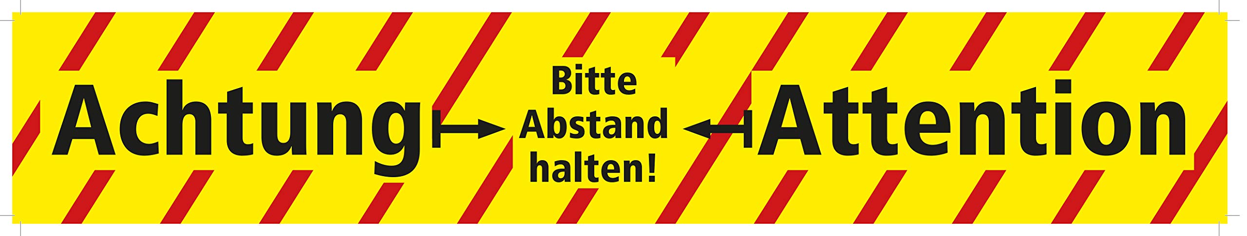 Brüder Mannesmann Werkzeuge M40280 Floor Strips Keep Spacing 43 x 7 cm Pack of 4 Blue