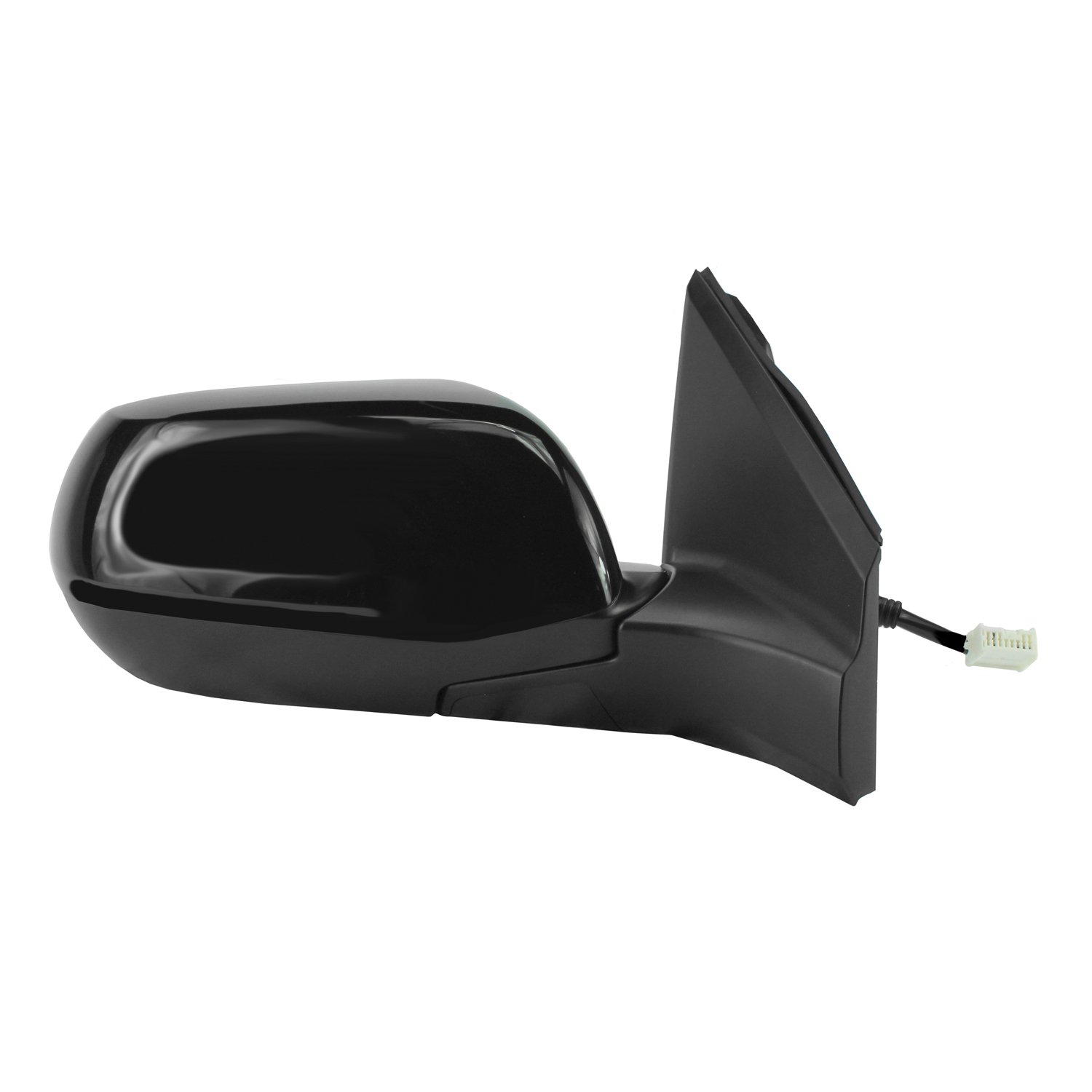 Fit System 63043H Honda CR-V EX Model Passenger Side Textured Black Heated Power Replacement Mirror with PTM Cover