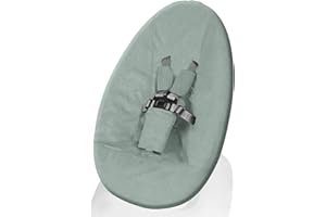 Greuame Baby Swing Cover - Compatible with 4moms MamaRoo 5 Launched 2022 - Soft & Breathable Fabric, Machine Washable, Perfect for Baby & Newborn (Cover Only) Sage