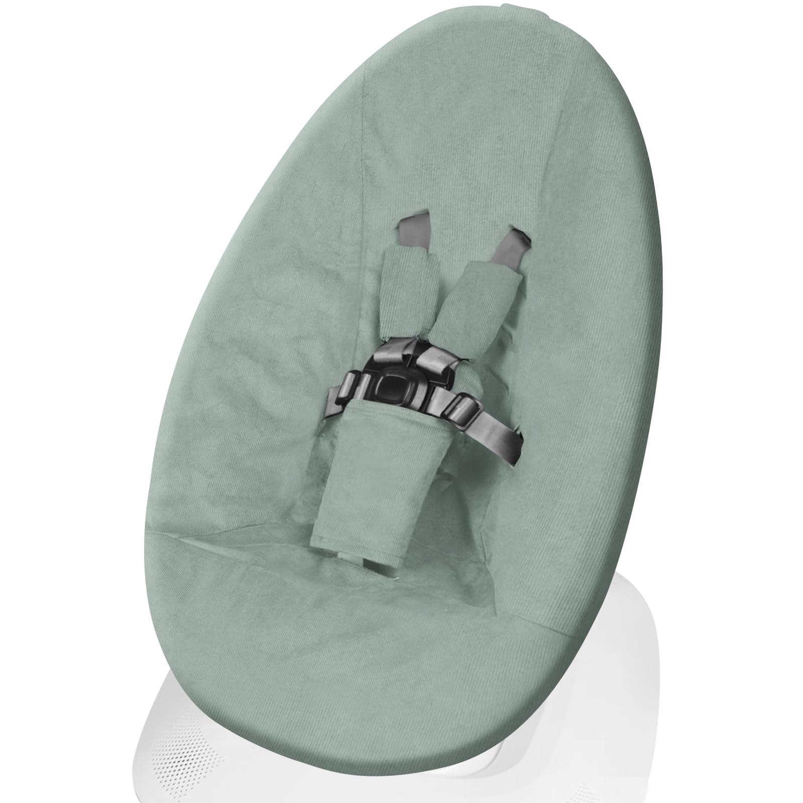 Photo 1 of Greuame Baby Swing Cover - Compatible with 4moms MamaRoo 5 Launched 2022 - Soft & Breathable Fabric, Machine Washable, Perfect for Baby & Newborn (Cover Only) Sage