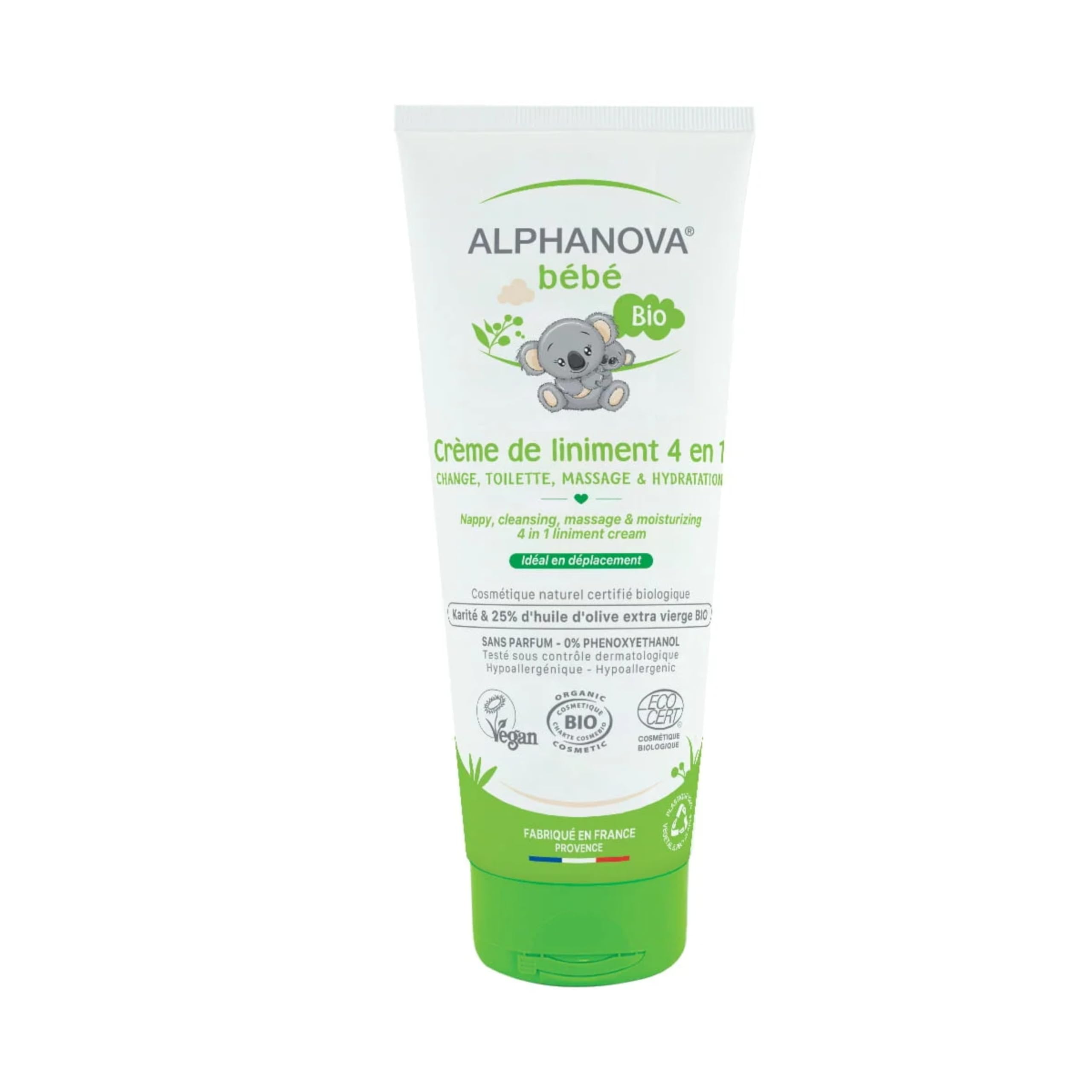 Alphanova Baby Liniment Cream Organic 200ml
