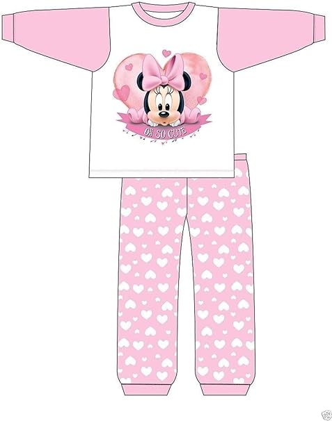 Bebe Fille Disney Minnie Mouse Ensemble Pyjama 2 Pieces Polaire Enfant Taille 6 24 Mois Amazon Fr Bebes Puericulture