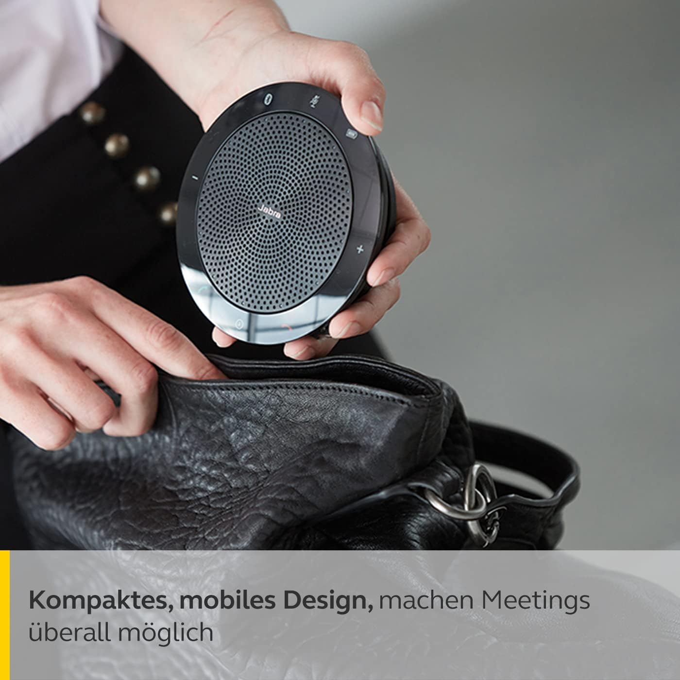 Jabra Speak 510 Konferenzlautsprecher - Microsoft zertifizierter tragbarer Lautsprecher mit USB-Anschluss - Für Laptop, Smartphone und Tablet 5