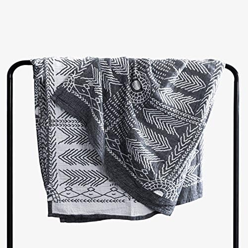 AINIF Spring and autumn summer towel air conditioning blanket nap blanket bed sheet sofa blanket,Dark grey