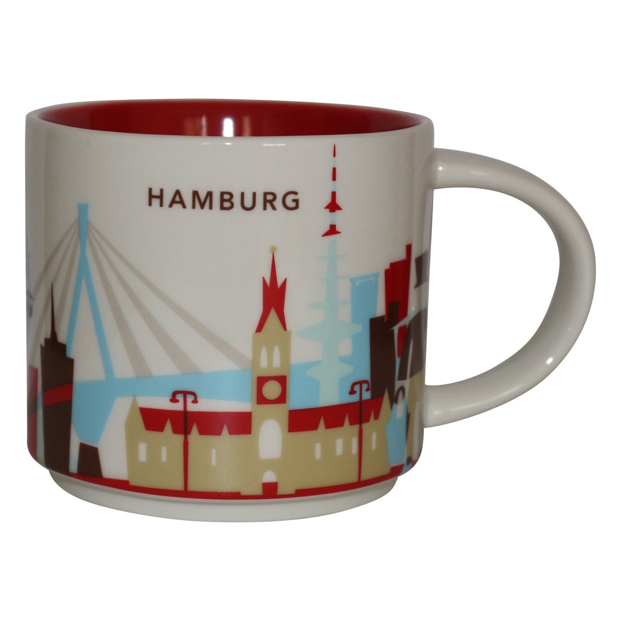 Starbucks City You are here Collection Hamburg Coffee Cup Coffee Cup Coffee Cup