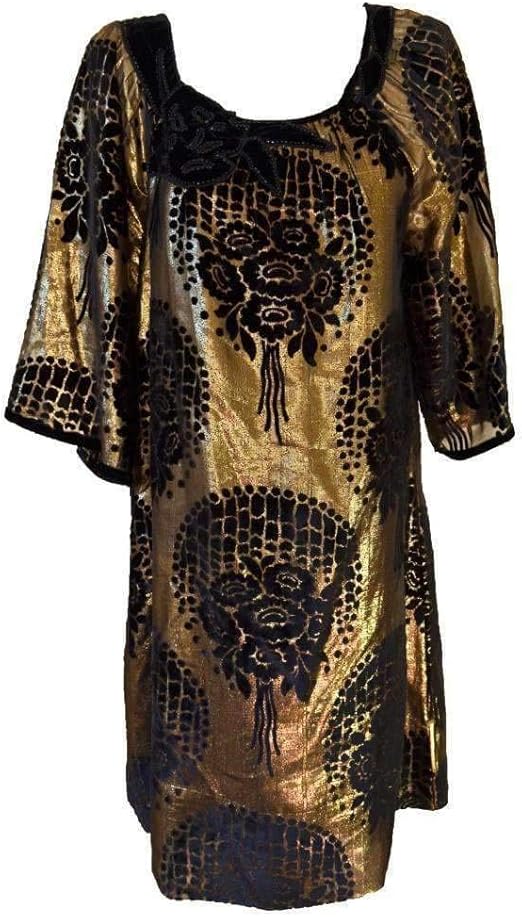 gold lame dress amazon