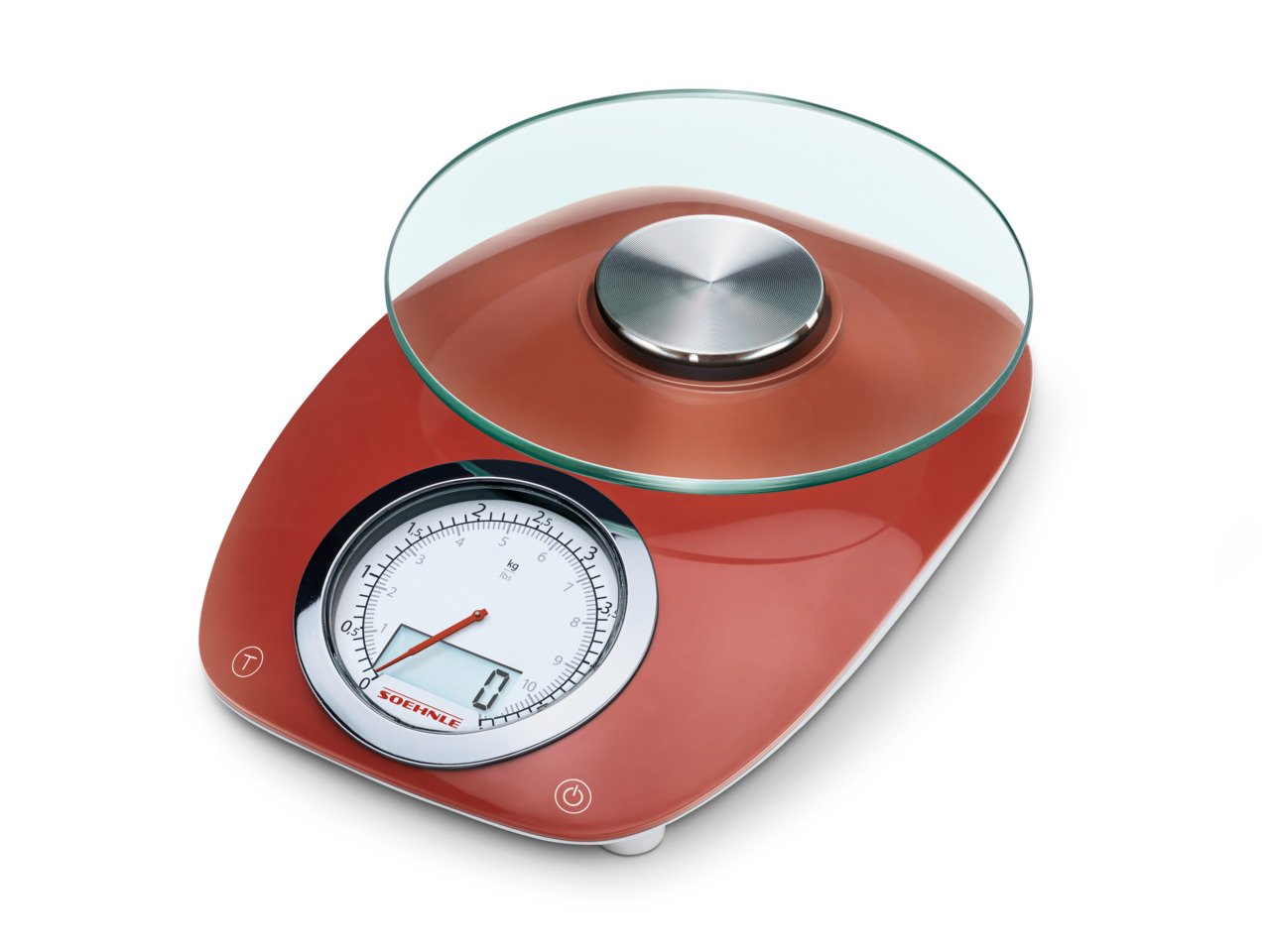 Soehnle Vintage Style Kitchen Scale, Stainless Steel, Red Amazon.co.uk