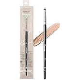 Piccasso 712 Concealer Brush – Precision Brush for Spot Coverage, Under Eye Concealer, and Lip Line Detailing, Ideal for Cream and Liquid Concealers, Korean Face Makeup Tool